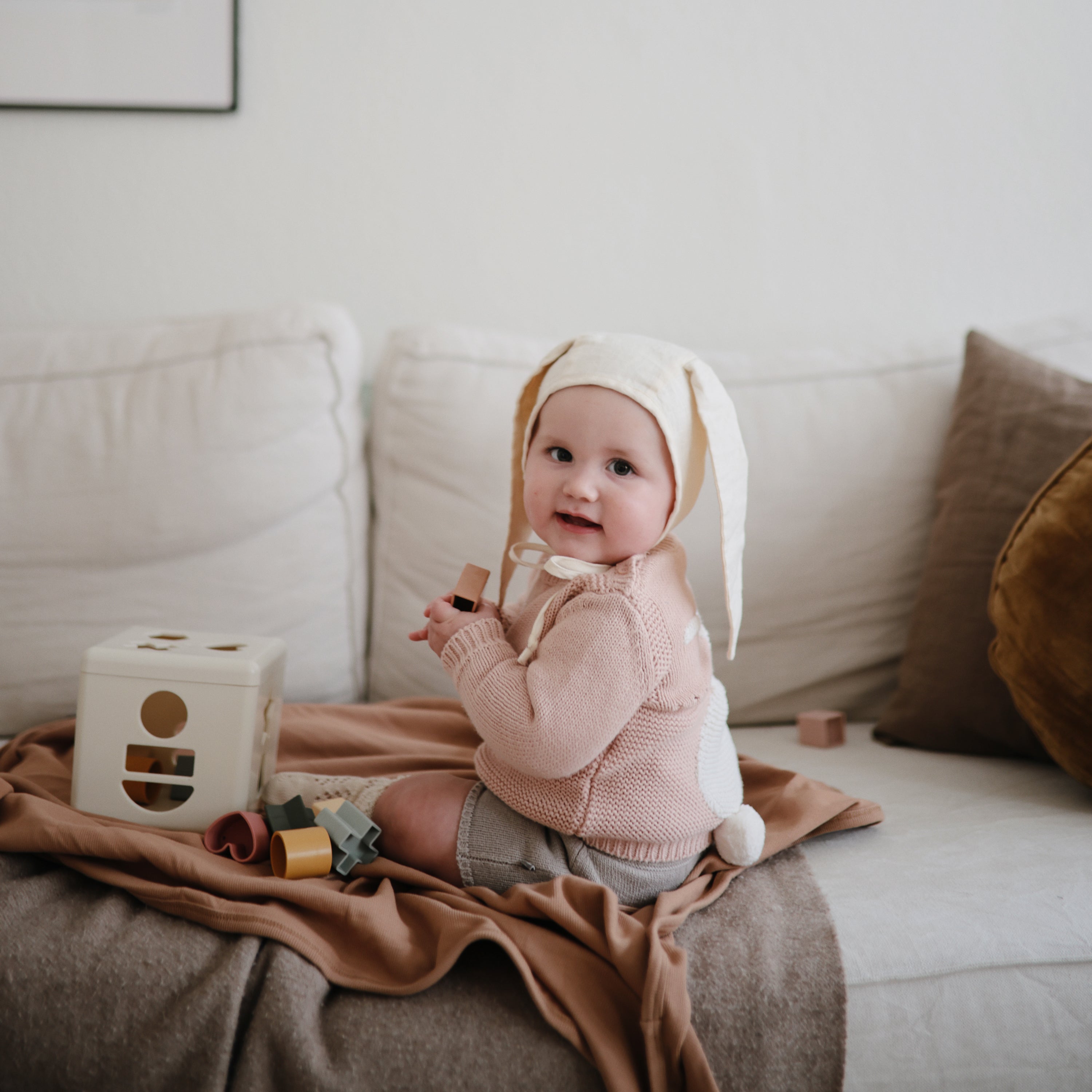 Image of Ribbed Baby Blanket